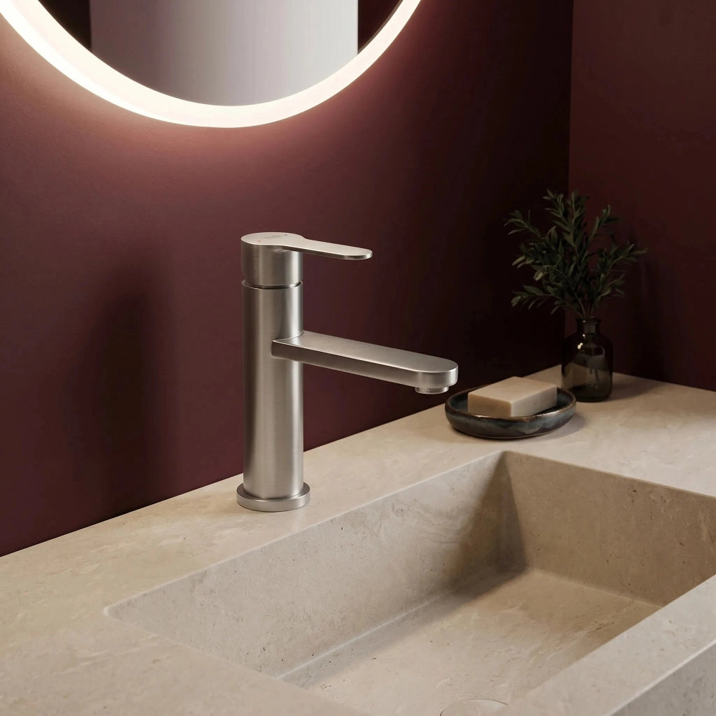 Rubinetto Da Bagno Rea Arcos Brush Nickel