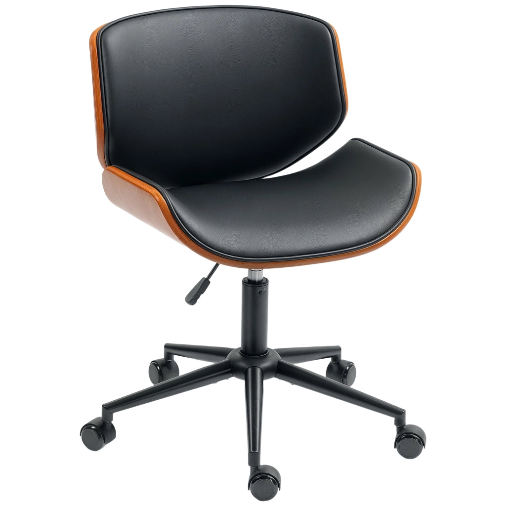 Sedia da ufficio ergonomica ¨C zephmum ¨C nero 52x54x84 cm