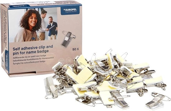 Combinati per Clip - Otrebbi per ID - Clip per Krokodile - 10 pezzi - trasparente - 23 x 12 mm