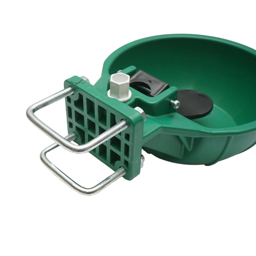 Abbeveratoio in plastica ultra resistente – 3 L Colore: verde Dimensioni: 315 × 260 × 100 mm