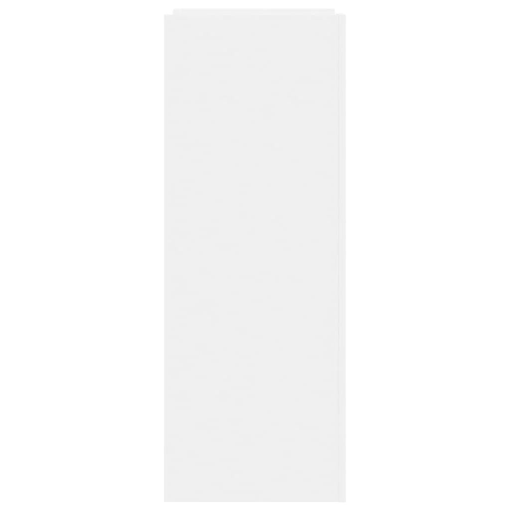 Scarpiera mobile contenitore per scarpe mobile per ingresso/corridoio/soggiorno 52 x 37,5 x 100 cm legno ingegnerizzato bianco 02_0021467