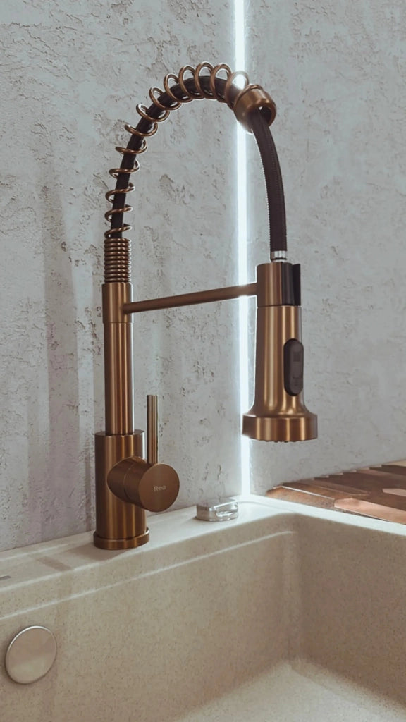 Rubinetto Da Cucina Rea Colin Brush Copper