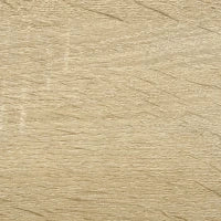 Cassettiera 4 Cassetti in Legno e Maniglie in Alluminio, 76x35x72cm, Bianco e Rovere