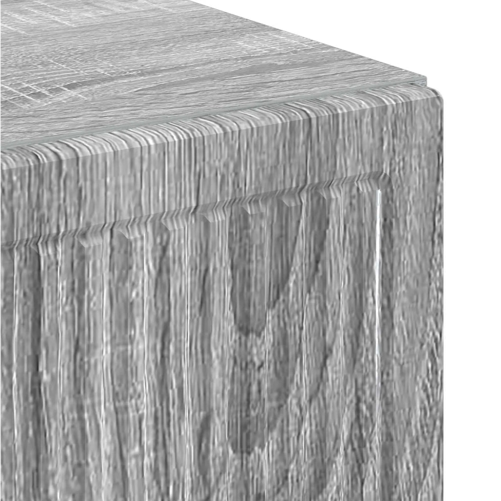 Mobiletto da Bagno EDE Sonoma grigio 59,5 x 31 x 80 cm 895961