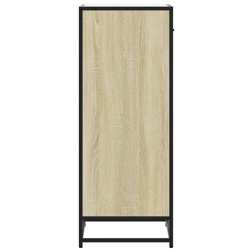 Scarpiera Rovere Sonoma 48x38x97,5 cm in Legno Multistrato 849210
