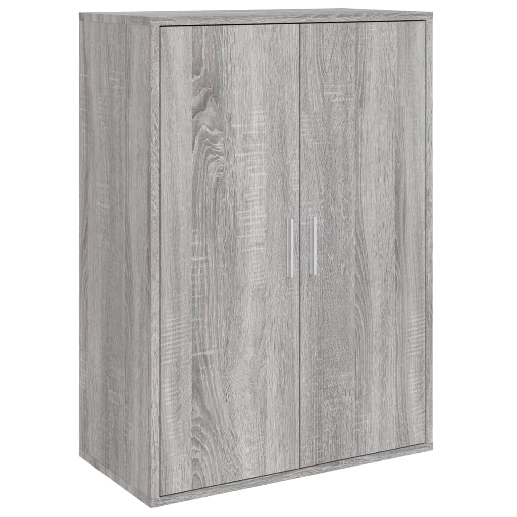 Buffet credenza cassettiera armadio mobile contenitore organizer cucina soggiorno Sonoma 60 x 31 x 84 cm legno ingegnerizzato grigio 02_0036391