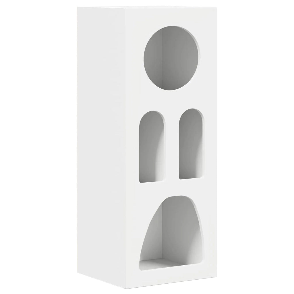 Credenza | Madia | Buffet da pranzo | Armadio da pranzo Bianco 40 x 35 x 100.5 cm Legno multistrato