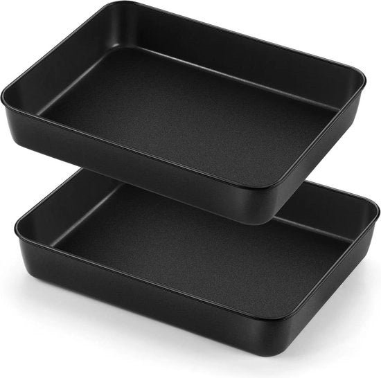 Ovenschotel Quadrato 16 Quart con Coperchio in Ceramica per Forme da Cucina (Rosso)