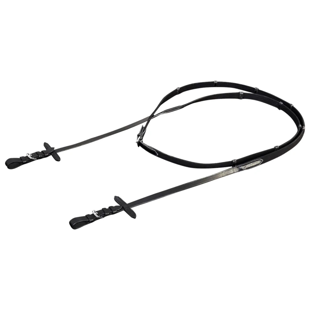 Briglie in Pelle con Redini e Morso Nero per Cavallo Full CFW2509516