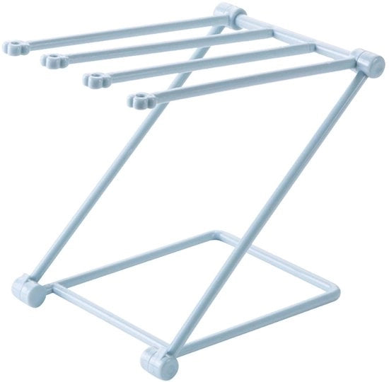 Organizzatore di asciugamani pieghevole - Salvapiano spazievenditore - Organizzatore di asciugamani e asciugamani - Disegno pratico - Altezza 30 cm / Larghezza 25 cm - Organizzatore di asciugamani