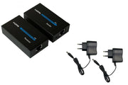 Extender HDMI Ethernet Alimentato 40-60m Prolunga via LAN Cat5e/6 1080P