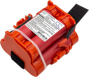Batteria per elettroutensili compatibile con Gardena Husqvarna Flymo Mcculloch CS-GRA800PW (2500 mAh, 18 V)