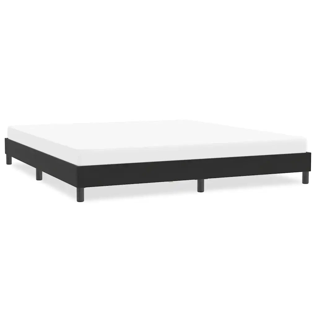 Giroletto senza Materasso Nero 200x210 cm in Velluto 4101375