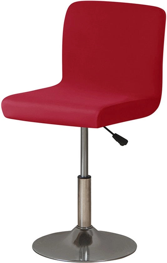 Set di sostegni per poltrone, insieme di 4 sostegni universali, protezione per sedute con schienale per pub, cucina, caffetteria, rosso