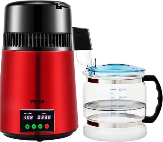 Filtro dell'acqua - Capacità 4 Litri - Produzione 1 Litro/ora - Touchscreen - Potenza 750W