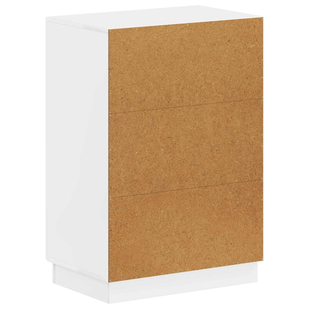 Mobile per scarpe HOORN 59,5 x 39,5 x 87 cm Bianco Lucido 897309