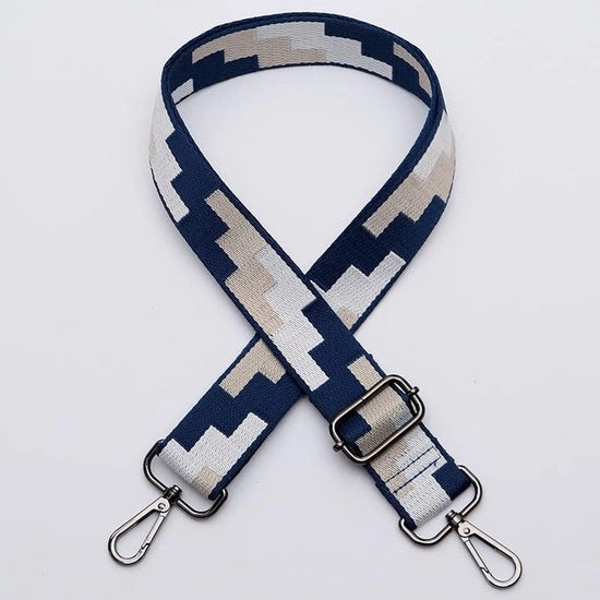 Cinturino Regolabile 80-140 cm - Tasriem Ampio - Cinturino per Borsa - Fodera in Nylon Duraturo - Fibbia - Comodo e Solido - Cinturino per Borsa