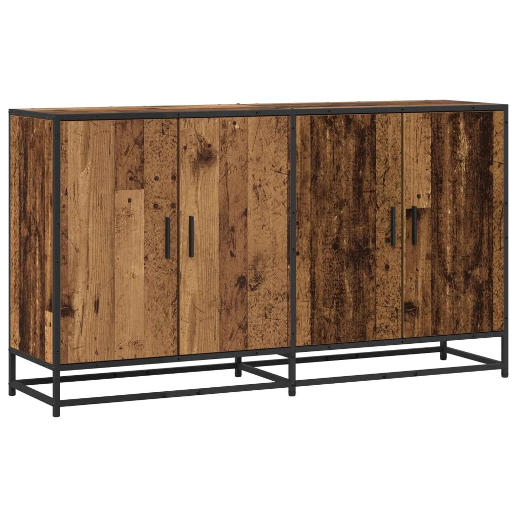 Credenza Legno antico 134 x 35 x 76 cm Legno ingegnerizzato 3446626