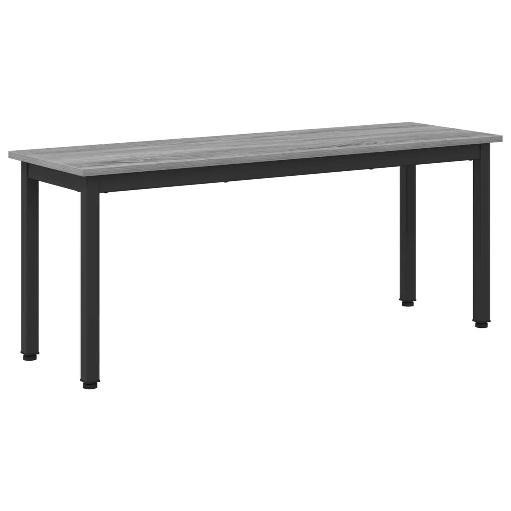 panchina Grigio Sonoma 110 x 35 x 45 cm Legno multistrato 892599