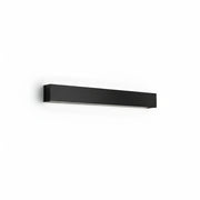 Applique Minimal Rummo Metallo Nero Opaco Led 20W 3000K