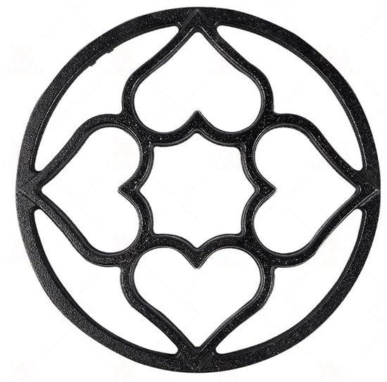Supporto per wok in ghisa 19cm - riduttore di gas