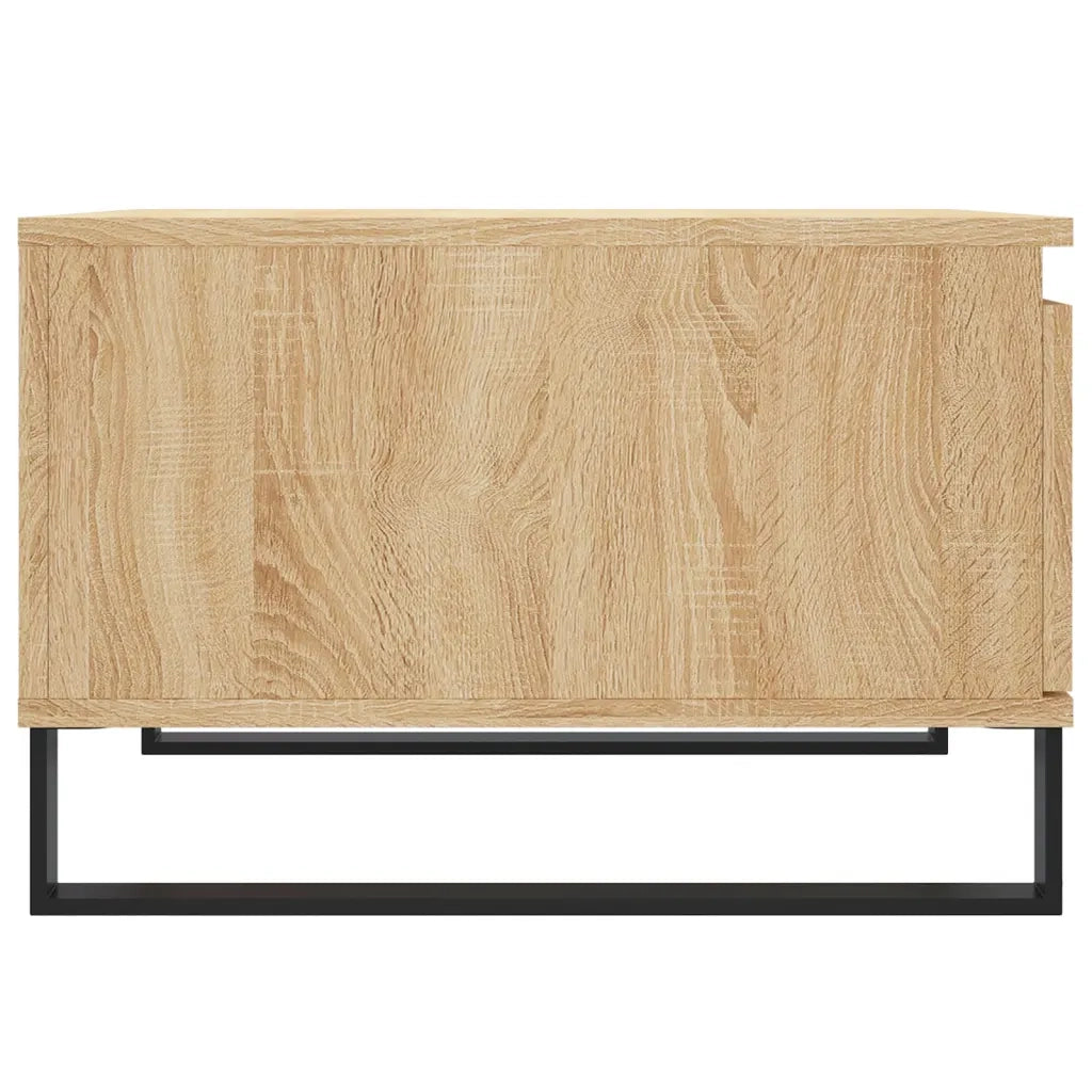 vidaXL Tavolino Salotto Rovere Sonoma 55x55x36,5 cm Legno Multistrato