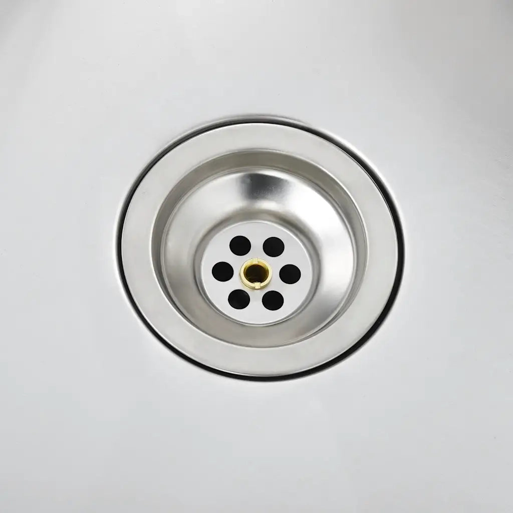 Lavello da Cucina Lavorato a Mano in Acciaio Inox CFW3358559