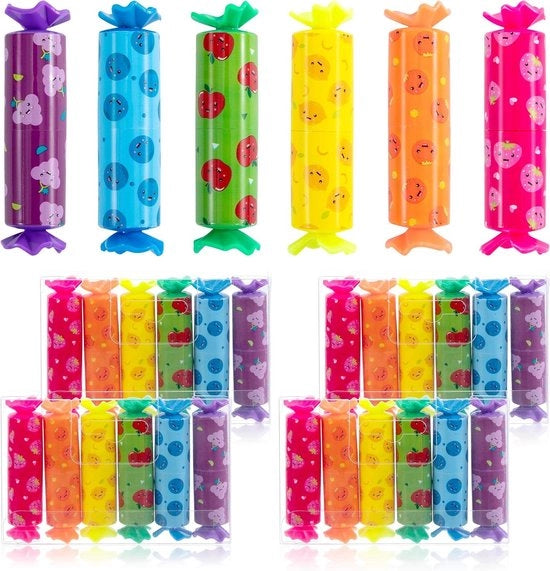Set di pennarelli coloranti mini per bambini - Design dolci - Pennarelli coloranti per studenti - Regali di compleanno - Sorprese per bambini - Disegno e manifesti - 30 pezzi