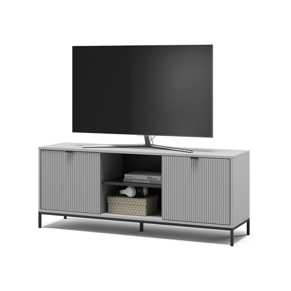 Vicco Mobile tv Grigio 150 x 60 cm con 2 porte