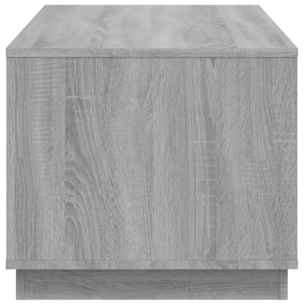 Tavolino da Salotto-Tavolino da soggiorno-Tavolo Grigio Sonoma 102x50x44cm Legno Multistrato