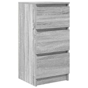 Credenza | Madia | Buffet da pranzo | Armadio da pranzo Grigio Sonoma 37,5x35x76 cm in Legno Multistrato