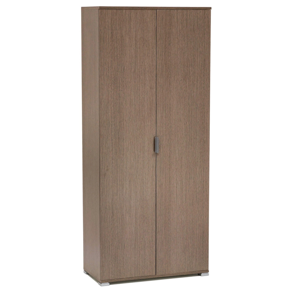 Armadio due ante 180 in Legno Composito cm 75x38x174 - MALCOLM
