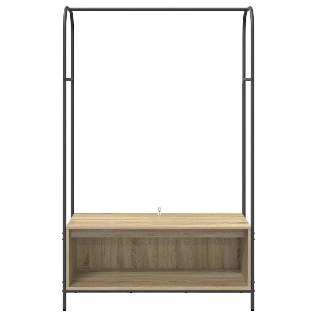 Stendibiancheria Rovere Marrone 100 x 44 x 160 cm 868452
