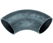 RACCORDO CURVO 90  ° A SALDARE FEMMINA FEMMINA IN ACCIAIO NERO SERIE 704 2 mm 603   Idroweb