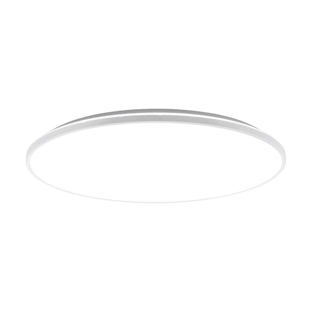 Plafoniera Contemporanea Crespillo Policarbonato Bianco Led Integrato 29W