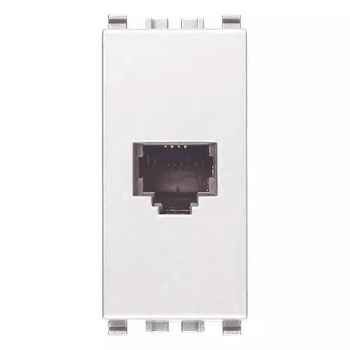 VIMAR EIKON - PRESA RJ11 6/4 BIANCO