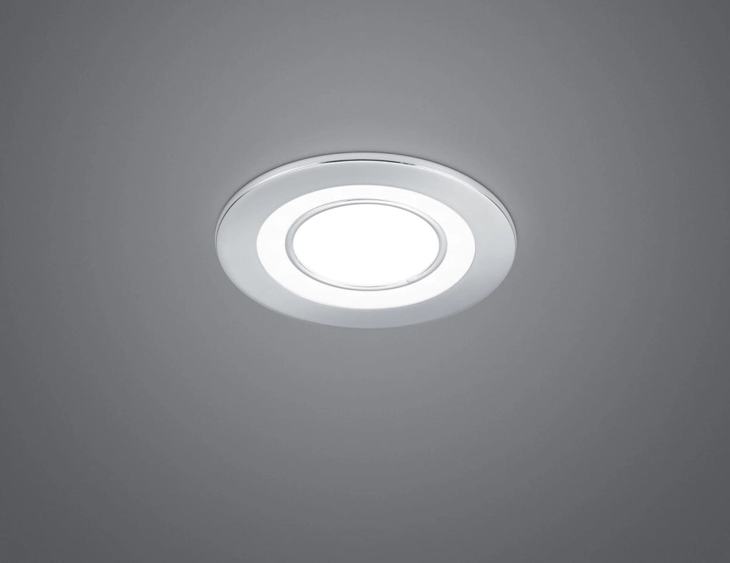 Faretto incasso Trio CORE cromo LED 5W 3000K 450lm