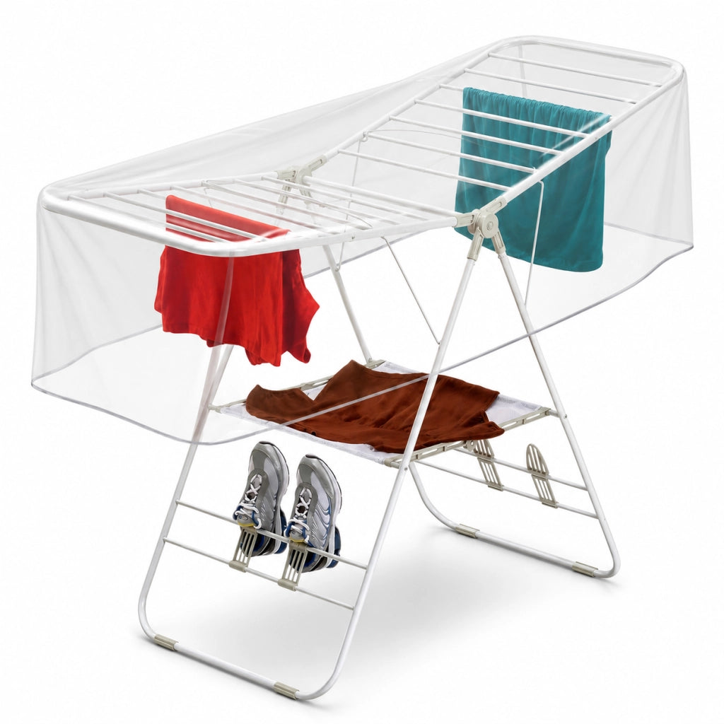 Set 2 Teli Copribucato 150x280 cm da Esterno Telo Antipioggia 90006949