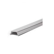 Gocciolatoio in PVC per balcone grigio chiaro - barra da 2 m (10 pezzi) : Modello - 30 MM