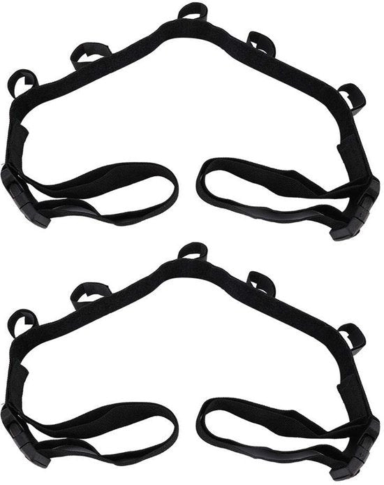 Supporto per pesca a spola - Supporto per pesca a spola da 2 - Materiale in nylon resistente - Lunghezza massima 220 cm - Prodotto compatto e spaziale - Supporto per pesca