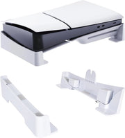 Supporto orizzontale per PS5 Slim con cuscinetti antiscivolo in silicone per PS5 Slim Edition - Ottimizza la tua configurazione di gioco con questi accessori per PS5 Slim Disc/Digital.
