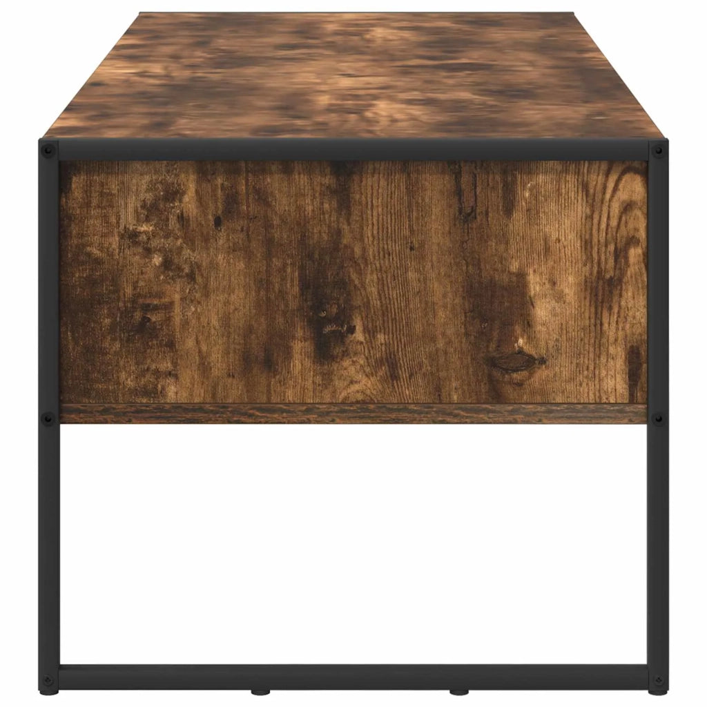 Tavolino da salotto Quercia Fumosa 100 x 46 x 40 cm 886446