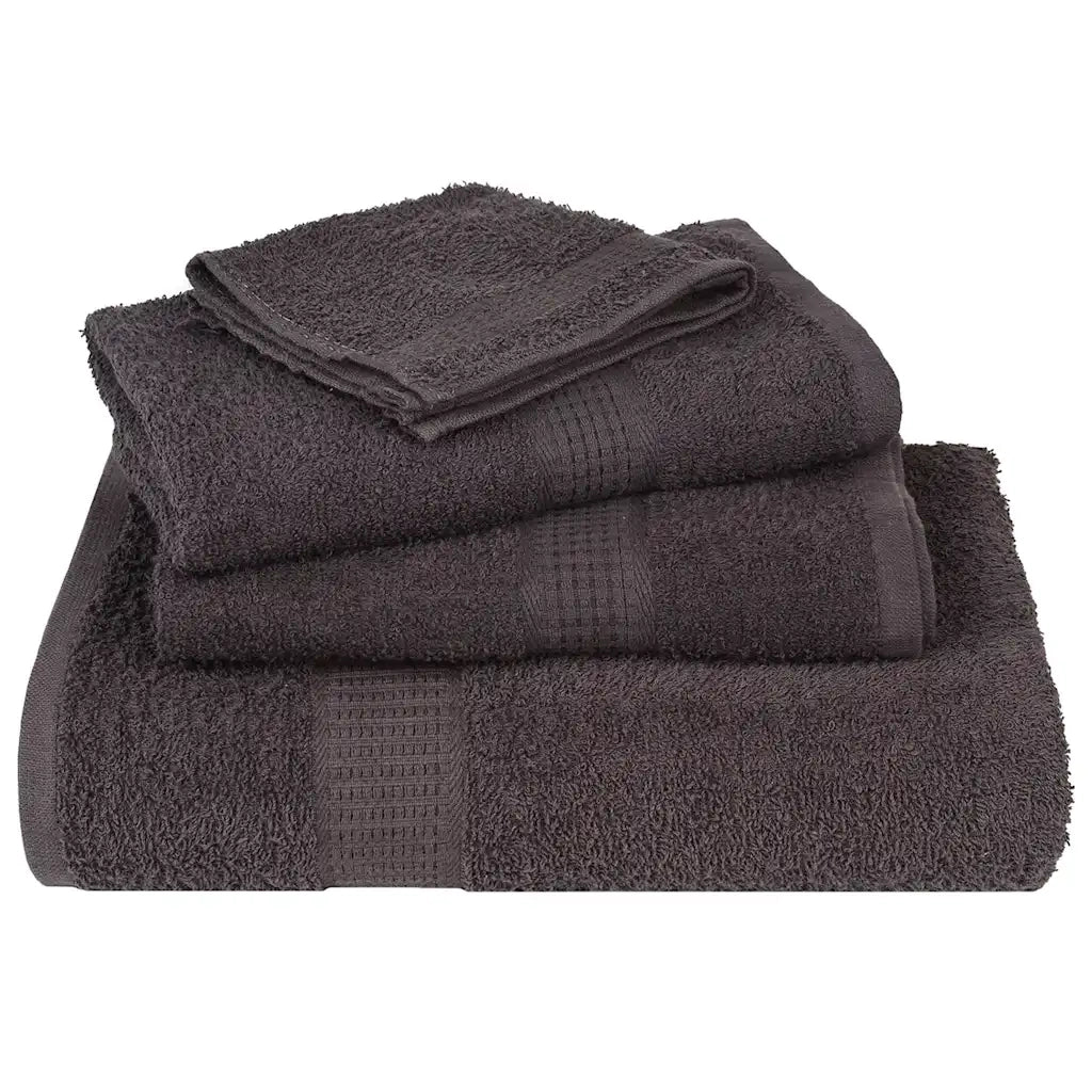 Asciugamani FROGN 50 pz Antracite 30x30 cm 360 g/m² 136676