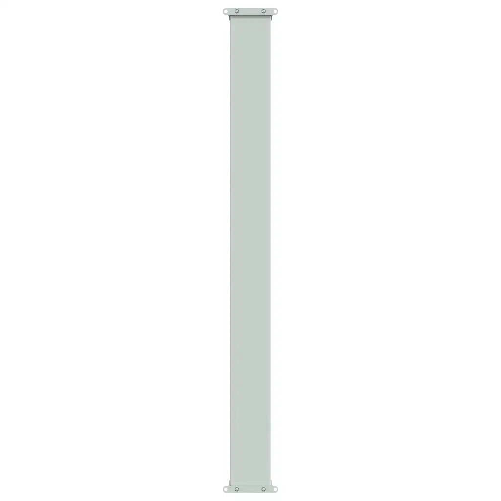 Tenda da Sole Laterale Retrattile 117x314 cm Nera 45359