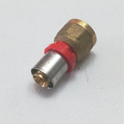 Tiemme raccordo da 26x3/4'' diritto f a pressare per tubo multistrato