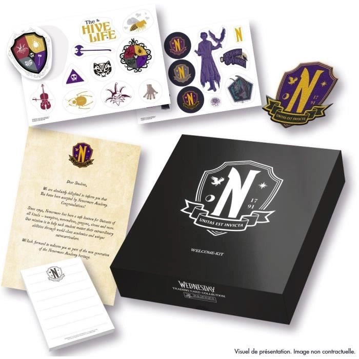 Carte da collezione - PANINI - MERCOLEDI HALLOWEEN - 40 carte + 5 carte XXL
