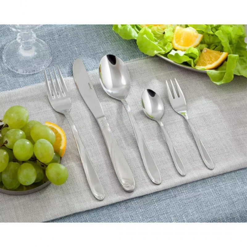Set di posate in acciaio inossidabile satinato Kinghoff KH-3554 da 72 pezzi