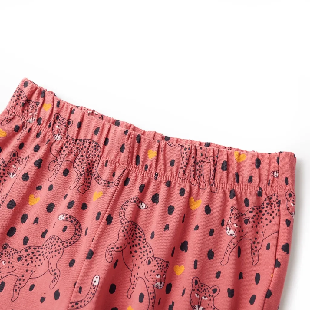 Pigiama da Bambina a Maniche Lunghe Rosa Antico 104 CFW8616599