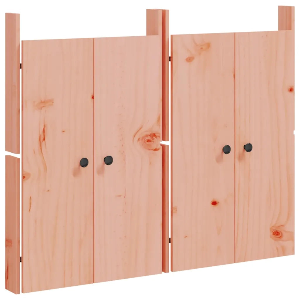 Ante da Cucina da Esterno 2pz-Set di 2 Ante per Cucina da Giardino 50x9x82 cm Legno Massello di Douglas