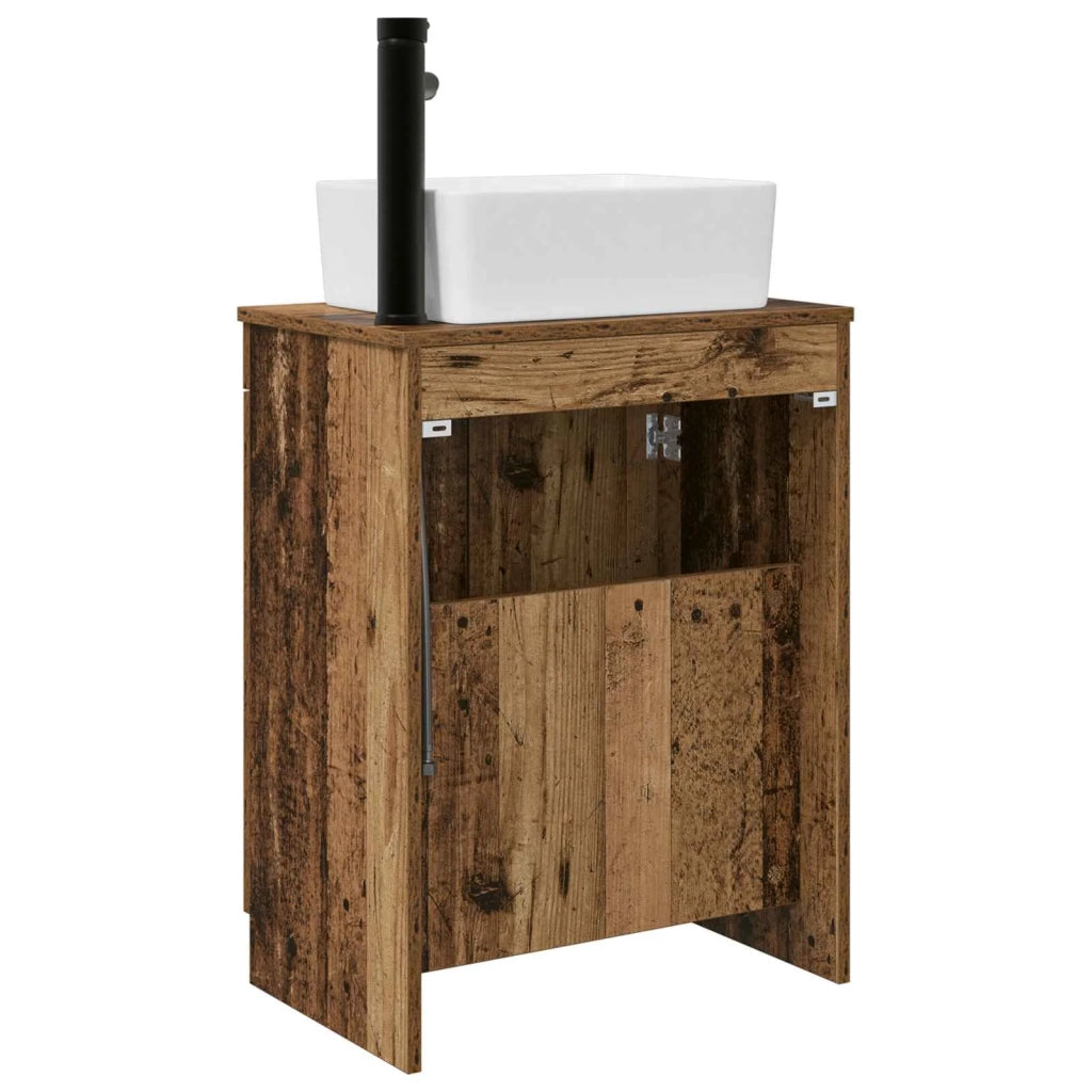 Mobile da bagno con lavabo Legno antico 54 x 35 x 83 cm